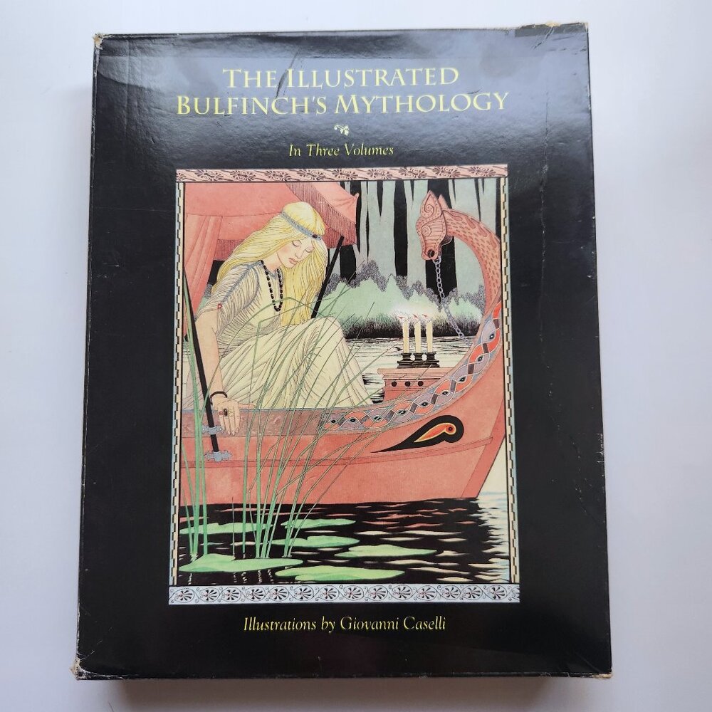 The Illustrated Bulfinch's Mythology 3 Volumes Macmillan 1997 In Slipcase 1st Ed